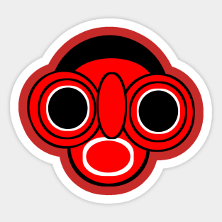 Cartoon design universell Sticker